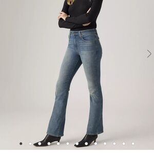 Levi's Women's Medium Blue Flare Jeans